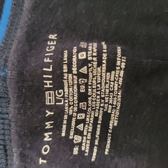 Old Tommy Hilfiger Blue and Red Boxer Briefs - Picture 2 of 2